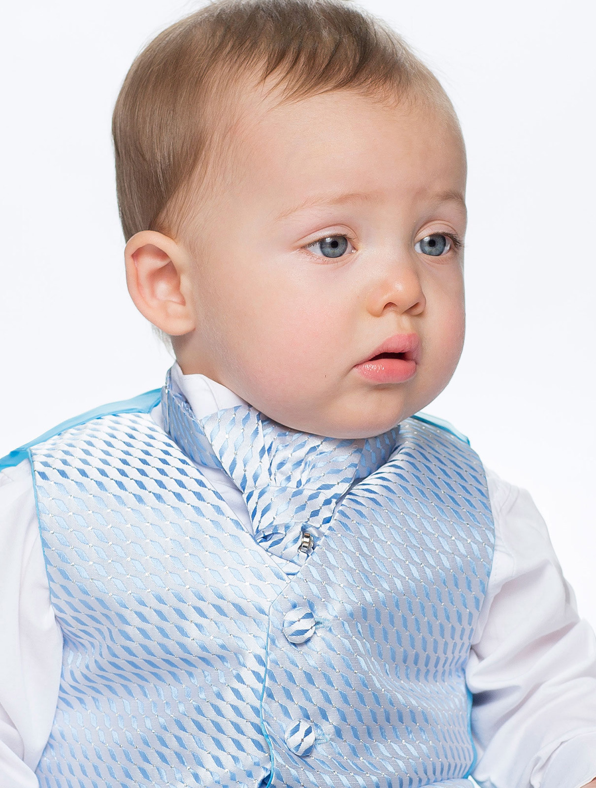 Blue & black waistcoat suit Page boy suit Wedding suit Albert