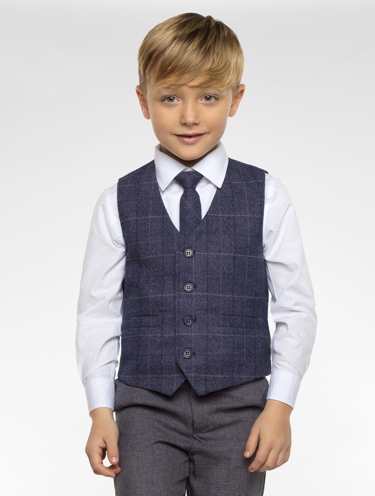 Boys tweed waistcoat suit Page boy outfits