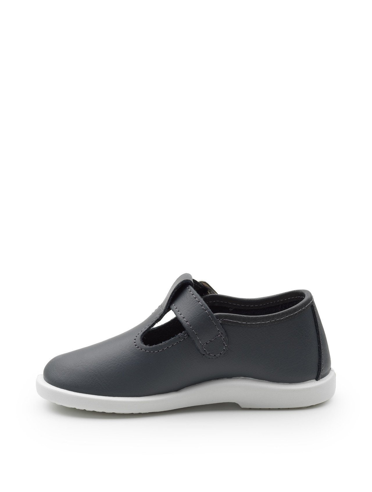 Babys unisex grey leather shoes | Babys Unisex grey shoe | Xiquets | Billie