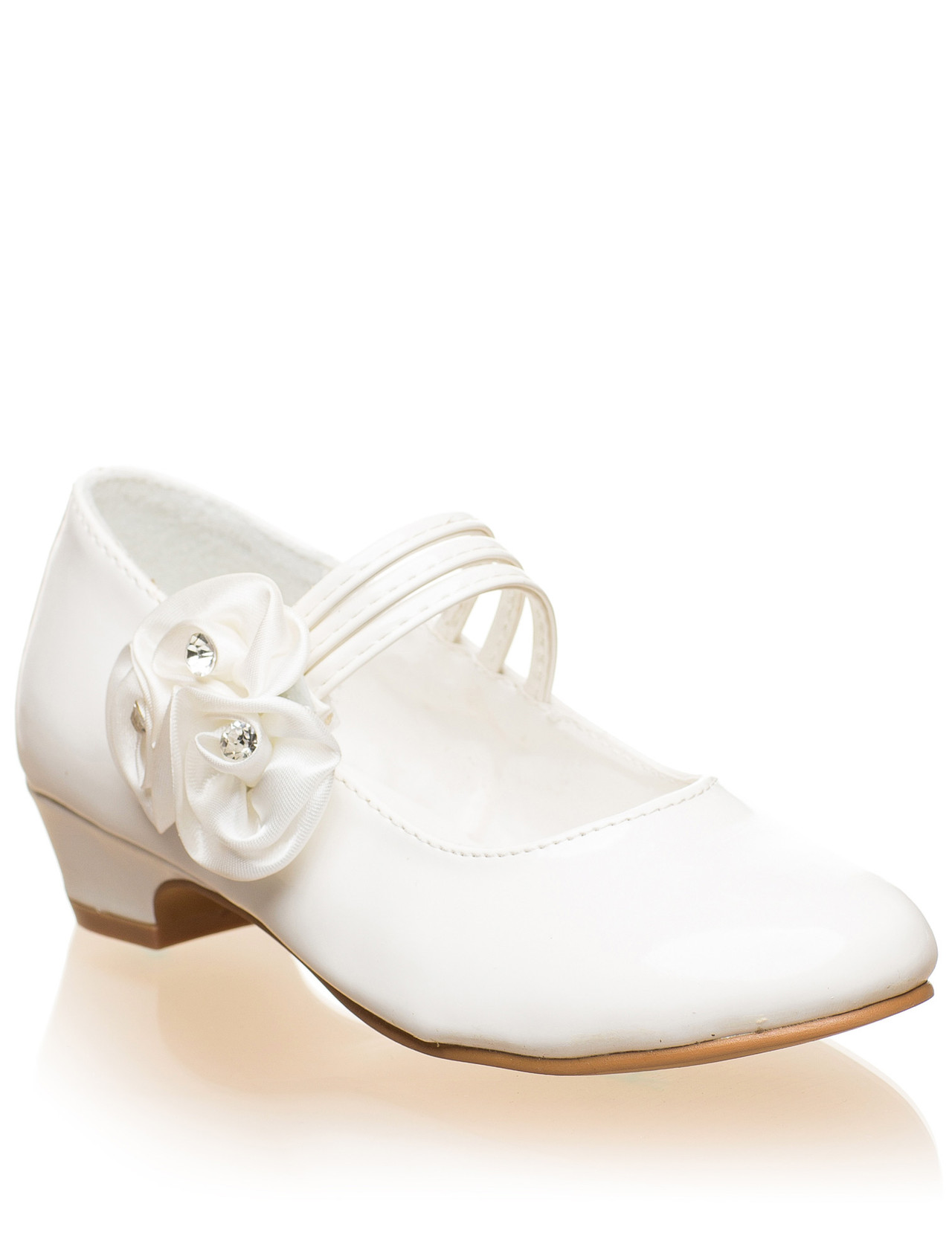 Girls white shoes | Flower girl shoes | Girls formal shoes