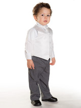 Baby boys white suit