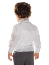 Baby boys white suit - Caspian