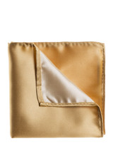 Gold pocket square