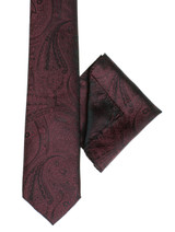 Boys Burgundy Tie