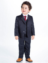 Baby Boys navy wedding suit