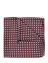 boys burgundy hashtag hanky