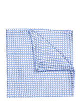 boys blue houndstooth hanky