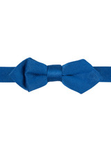Royal blue cotton dickie bow