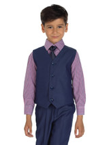 boys blue wedding outfit