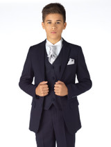boys navy suit