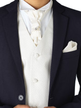 boys ivory waistcoat