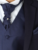 boys navy waistcoat