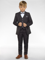 boys grey page boy suit