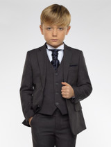 boys grey page boy suit