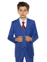 boys blue communion suit