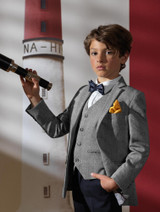 boys grey suit