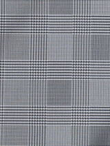 Boys grey tie and hanky set - Plaid
