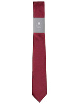 Boys burgundy tie and hanky set - Polka Dot