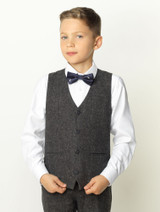 boys tweed wedding suit
