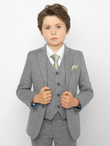 boys grey suit