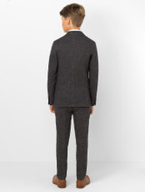 kids grey wedding suit