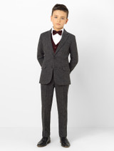 kids grey suit