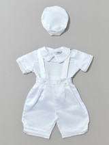 Baby boys white romper - George