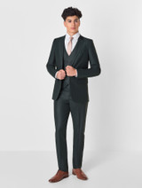 Boys dark green suit