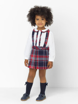 Patachou Girls Tartan Outfit