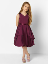 Girls Wine Dress by Paisley of London