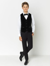 Boys black occasion wear