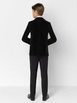 Black wedding suit