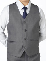 boys grey waistcoat