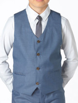 chambray waistcoat