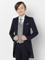 Paisley of London navy tail suit