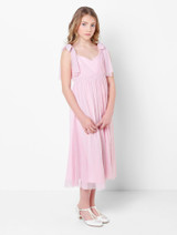 Multi-way pink dress