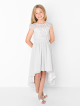 Paisley of london girls grey dress