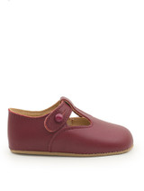 Baby boys burgundy shoe - Alex