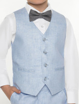 Boys blue waistcoat - Harvard