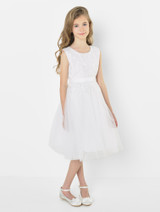 Roco girls white dress