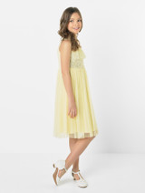 Girls yellow dress