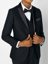 black tuxedo jacket