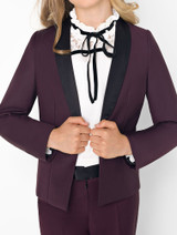 girls burgundy jacket