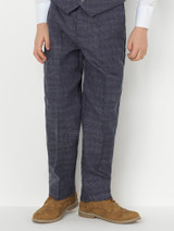 boys navy trousers