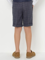 Boys navy suit shorts - Howard