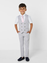 Grey page boy suit