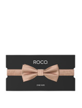 Boys gold banded dickie bow