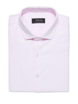 Boys short sleeve pink shirt