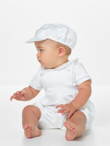 Boys white christening outfit
