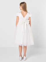 girls white communion dress